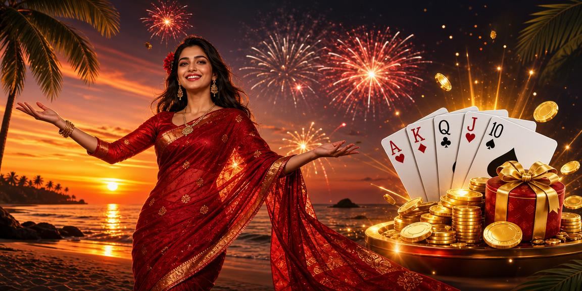 সেন্ট মার্টিনে সমুদ্র সৈকতে রামি গেম উপভোগ করছেন একজন